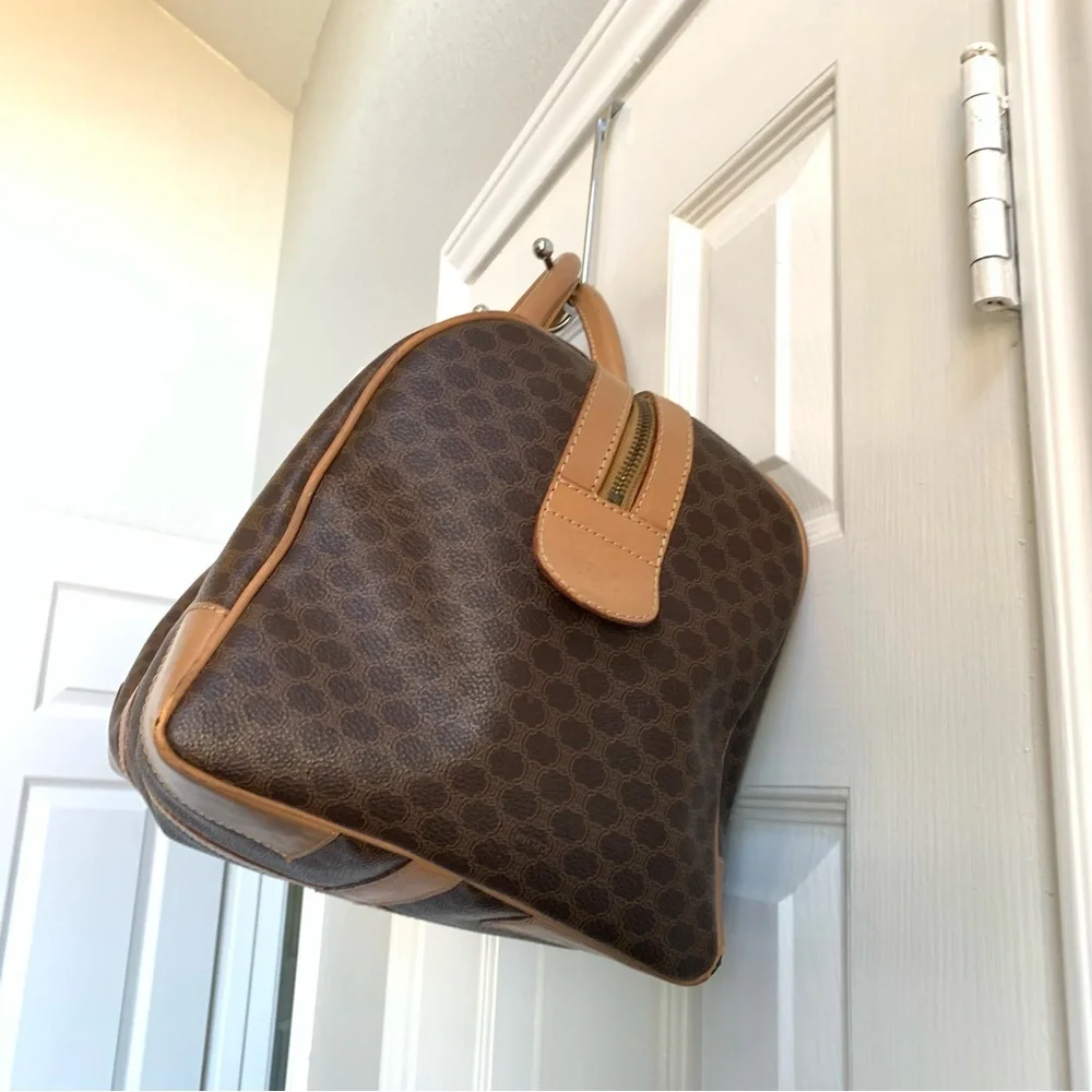 💯 AUTH CELINE Macadam Travel Bag - Picture 5 of 17